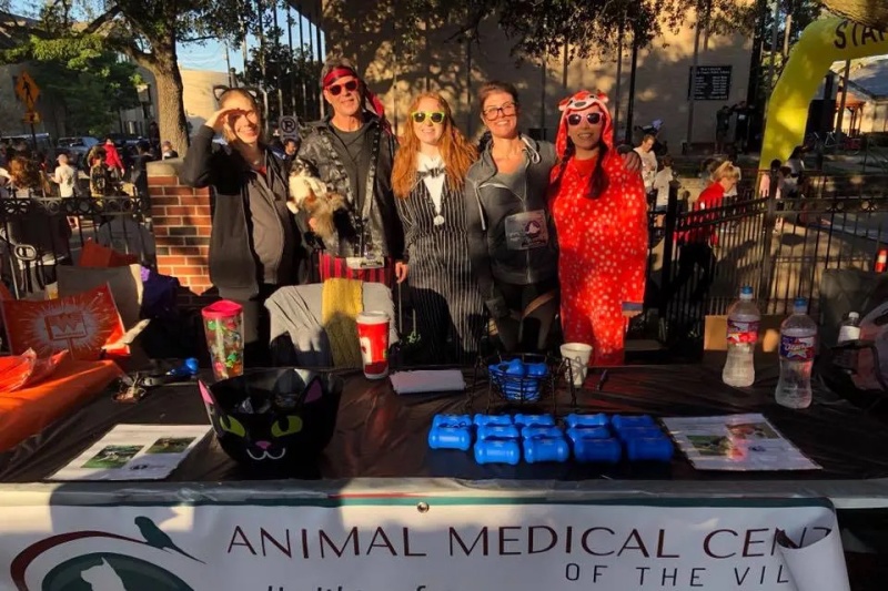 Animal Medical Center stand at an event
